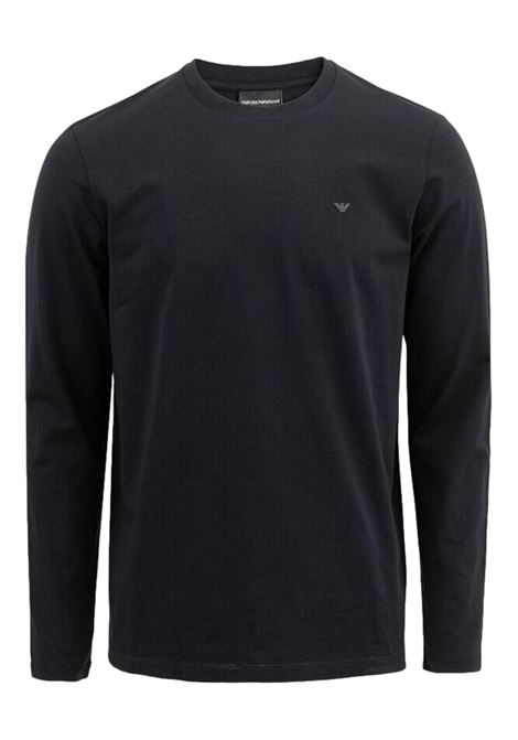 T-SHIRT MANICA LUNGA CON LOGO EMPORIO ARMANI | T-shirt | 6H1TS3 1JJRZ0920